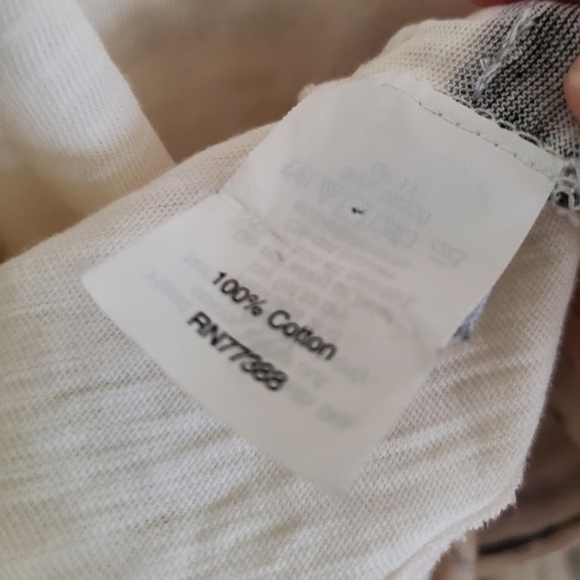 J. Crew Cream And Purple Tank Top With Sequin Accents Size S - Picture 6 of 6